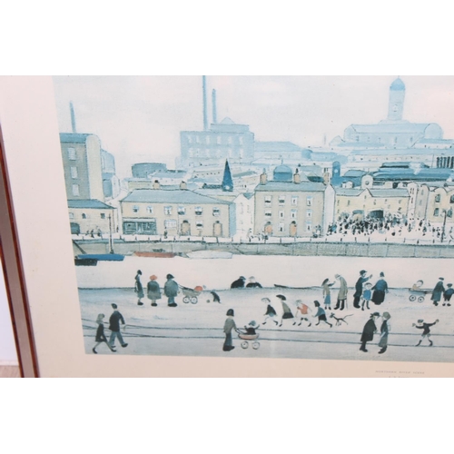 536 - A vintage Medici Society print of the L.S. Lowry painting 