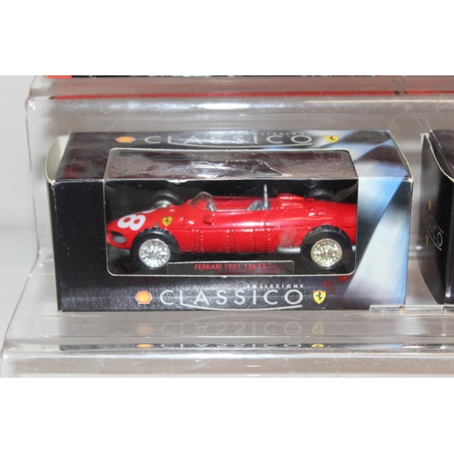 693 - Qty of assorted model toy cars to inc a boxed Majorette 1/18 Ferrari F355, Corgi MGB & MGF, and othe... 