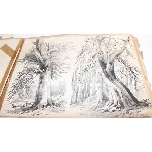 584 - The Turner Gallery, an antique decorative leather bound book printed by Virtue & Co of London contai... 