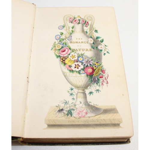 585 - 3 assorted antique books with superb quality printed plates all relating to flowers and botany, to i... 