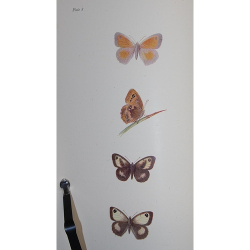 586 - F. W. Frohawk. Natural History of British Butterflies, 2 volumes, sixty coloured plates, four furthe... 