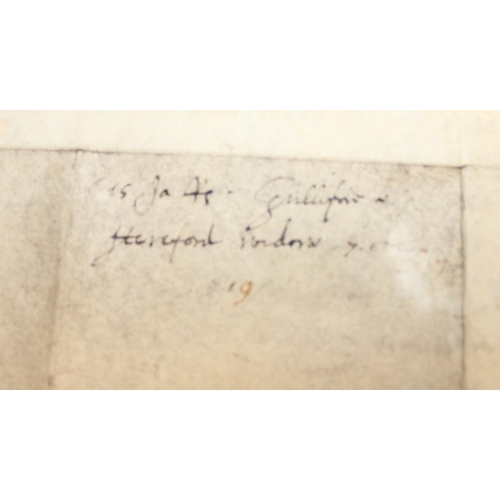 589 - 3 antique legal indenture/documents, dates ranging from 1682 - 1808 to incl 2 handwritten indentures... 