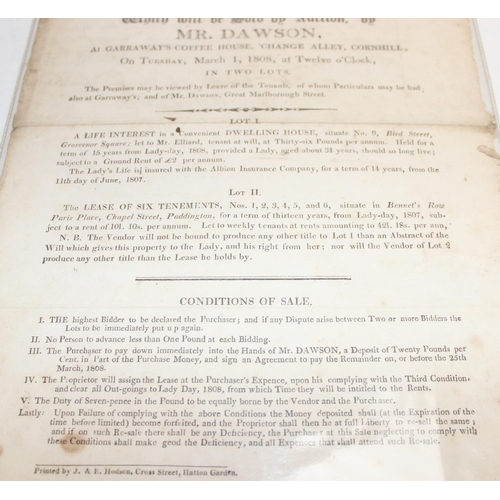 589 - 3 antique legal indenture/documents, dates ranging from 1682 - 1808 to incl 2 handwritten indentures... 