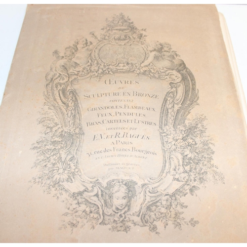 591 - Qty of antique ephemera to incl later copies of engraved plates from Boni et Mali Scientia by Joann ... 