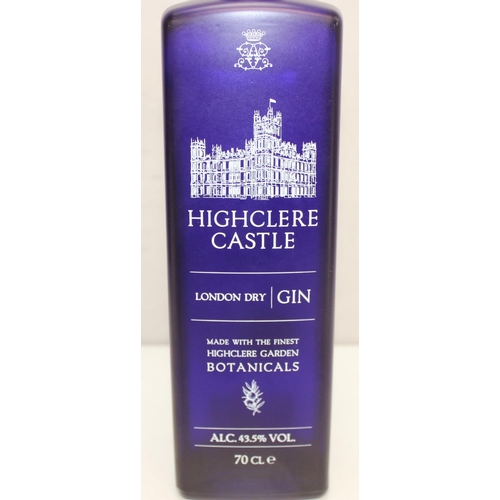 1599P - A bottle of Highclere Castle gin, 70cl and a Brockman's Gin set with glass (2)