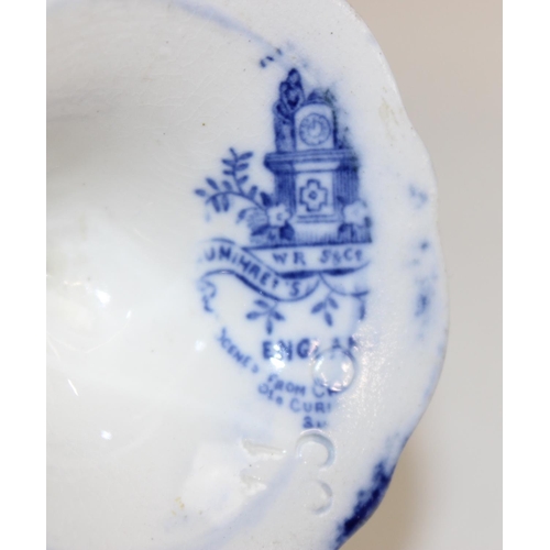 1691 - A large qty of assorted antique and later blue and white ceramics, a mixture of Chinese and English ... 