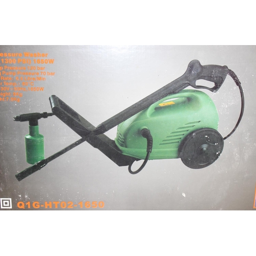 794 - Challenge high pressure washer 70Bar (1300psi) model Q1G-HT02-1650