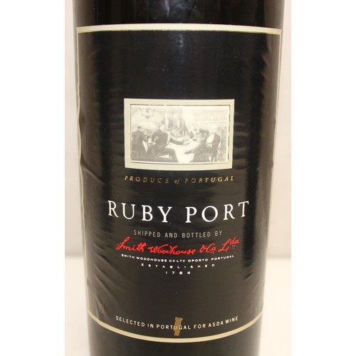 1599S - 3 bottles of Smith Woodhouse ruby port to include 2 70cl and 1 1L