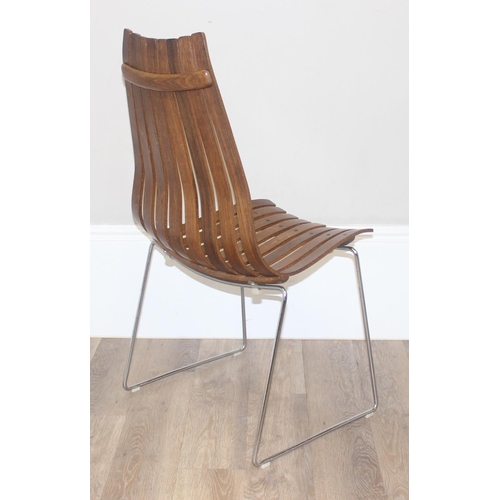 16A - Hans Brattrud for Hove Mobler - a set of six 1960’s Norwegian rosewood ‘Scandia’ chairs, by Hans Bra... 