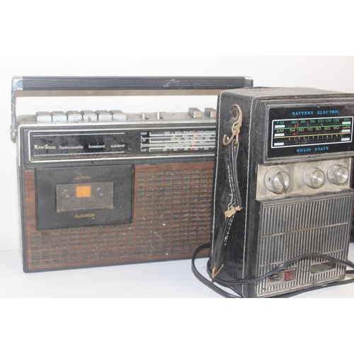 799 - Qty of vintage and later radios to include Sharp, Matsui and Saisho