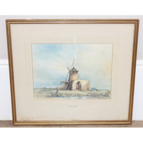 427 - Donald Dobson (XX), watercolour of St Benet's Abbey on the Norfolk Broads, signed lower left and dat... 