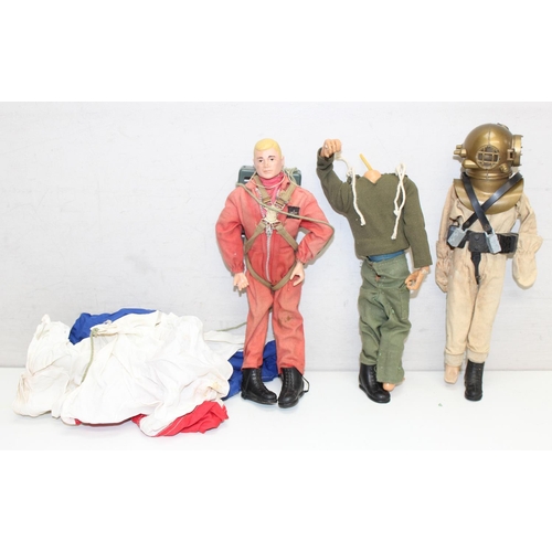 706 - A large qty of assorted toys and accessories, mainly Action Man figures and accessories etc