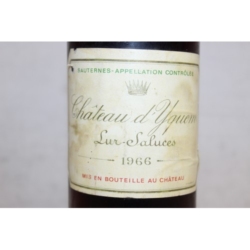 1599Y - Chateau Yquem 1966 - Sauternes 1er Grand Cru sweet white wine, 750 ml