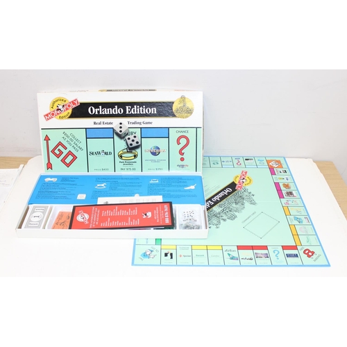 665 - Qty of Monopoly game variations to include 80th Anniversary edition, Deluxe edition, Here and now UK... 