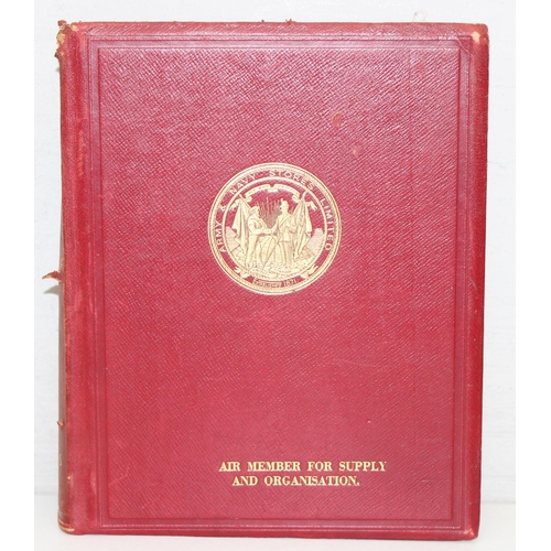 509 - Army & Navy Stores Limited 1935-1936 Price List, bound in red leather with gilt decoration, lots of ... 