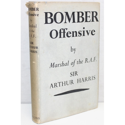 510 - Qty of assorted books to mainly RAF related to inc some signed by the author, to inc Bomber Offensiv... 