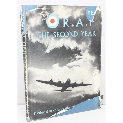 510 - Qty of assorted books to mainly RAF related to inc some signed by the author, to inc Bomber Offensiv... 