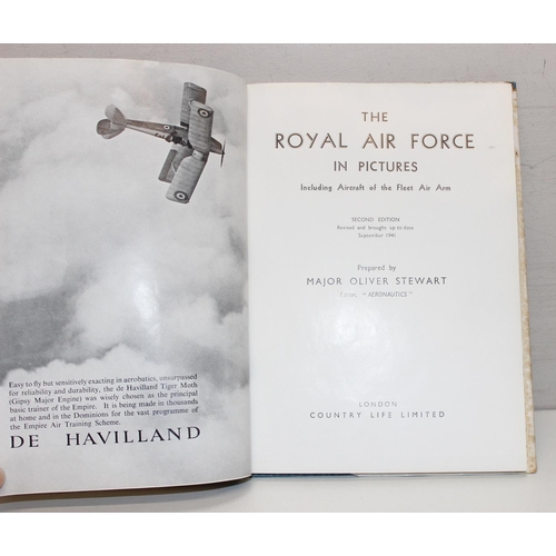 510 - Qty of assorted books to mainly RAF related to inc some signed by the author, to inc Bomber Offensiv... 