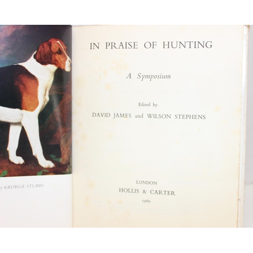 518 - Qty of assorted hunting and shooting related books to include Hunting Countries by Lionel Edwards (2... 