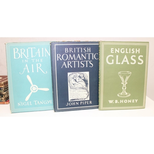 519 - Britain in Pictures series published by William Collins of London, all vintage editions with dust ja... 