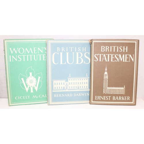 519 - Britain in Pictures series published by William Collins of London, all vintage editions with dust ja... 