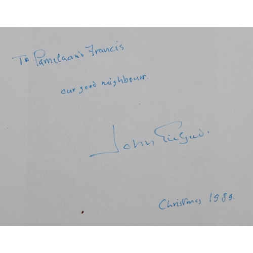 525 - Qty of assorted vintage and modern books all signed and/ or dedicated by the author, to inc Sir John... 