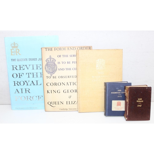 531 - Qty of assorted books all relating to the Royal Family and the aristocracy to inc Debrett's, Kelly's... 