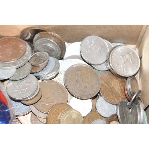 1259 - A qty of assorted mixed world coins to inc commemorative crowns, approx 2.8kg gross