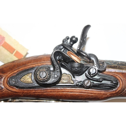 1405 - Replica weapons: Short decorative Turkish type Blunderbuss gun, approx 46cm