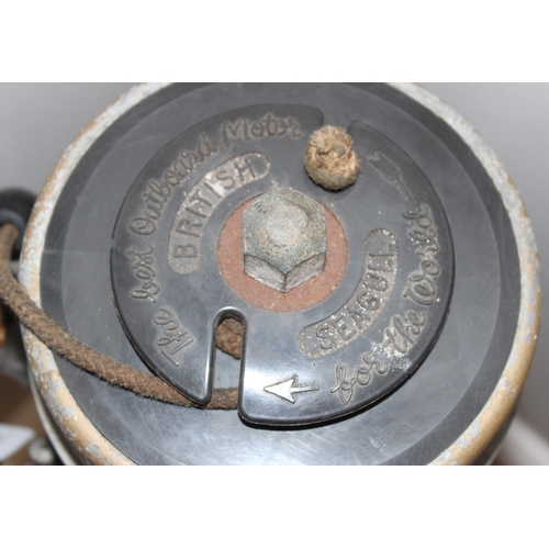 703 - A vintage Seagull outboard boat motor