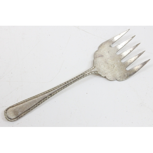 1042 - Qty of mixed flatware, mostly silver-plated and some with silver collars, approx 6.4kg gross