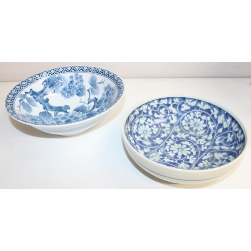 1606 - Assorted Oriental ceramic items to incl bowls, plates, teapot, some Satsuma items etc