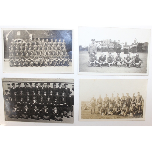 1421 - Qty of assorted military related postcards, mainly regimental groups and groups of soldiers etc, mai... 