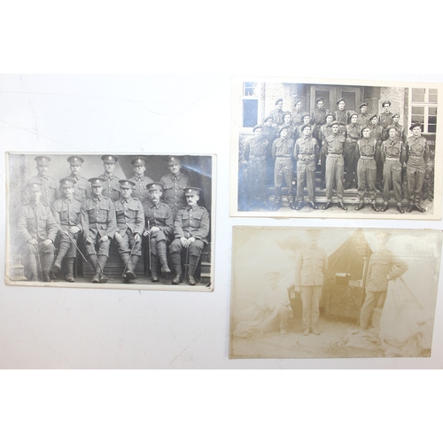 1421 - Qty of assorted military related postcards, mainly regimental groups and groups of soldiers etc, mai... 