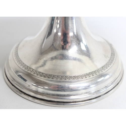 1056 - Egyptian silver - a large Egyptian silver tazza or table centrepiece with engraved border, various m... 