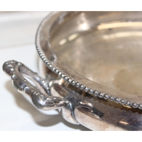 1103 - Qty of silver-plated, pewter and other metalware items to incl serving trays, flatware, coffee pots ... 