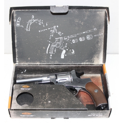 1433 - Gletcher NGT RF .177 CO2 powered pellet revolver in original box