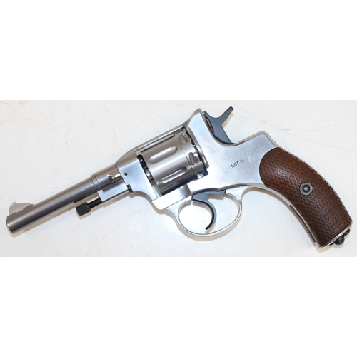 1433 - Gletcher NGT RF .177 CO2 powered pellet revolver in original box