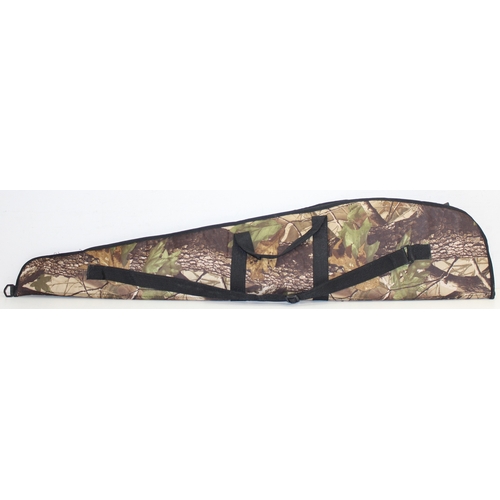 1436 - SMK 19 Super Grade .22 air rifle with telescopic sight, in camouflage carry case