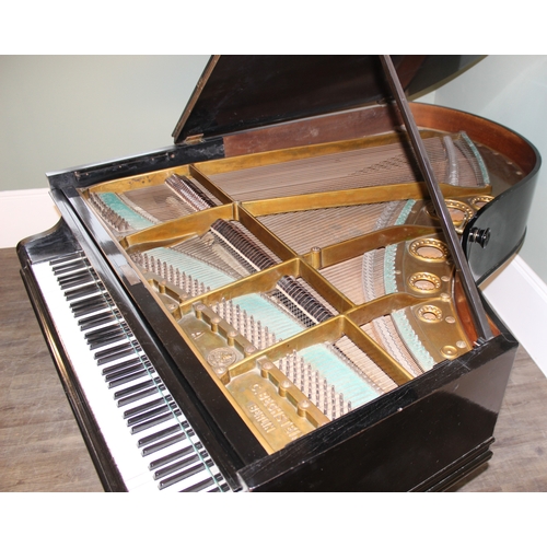 5 - C. Bechstein of Berlin, a late 19th century baby grand piano, 1871 model A with ebonised case, with ... 