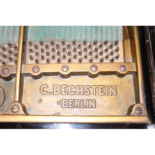 5 - C. Bechstein of Berlin, a late 19th century baby grand piano, 1871 model A with ebonised case, with ... 