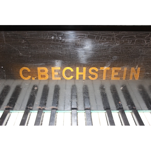 5 - C. Bechstein of Berlin, a late 19th century baby grand piano, 1871 model A with ebonised case, with ... 