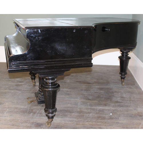 5 - C. Bechstein of Berlin, a late 19th century baby grand piano, 1871 model A with ebonised case, with ... 