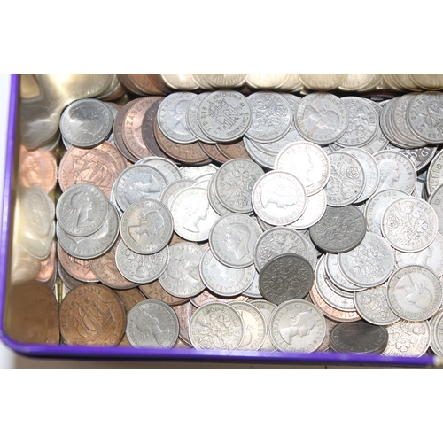 1264 - A large qty of assorted mixed coins, mainly British to inc many 19th century copper coins, Chinese c... 