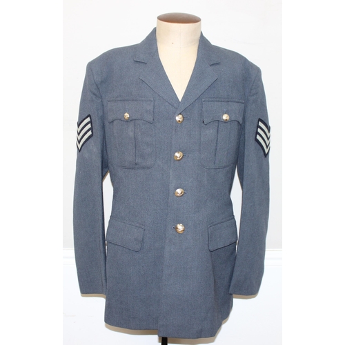 1443 - Mixed lot of Royal Air Force ephemera and other items to incl RAF No. 1 dress jacket and trousers, l... 