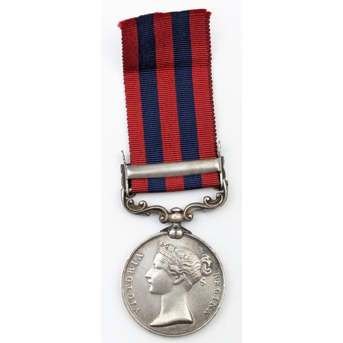 1449F - A Queen Victoria silver India General Service Medal with Hazara 1888 clasp named to 2660 Sepoy Rahim... 