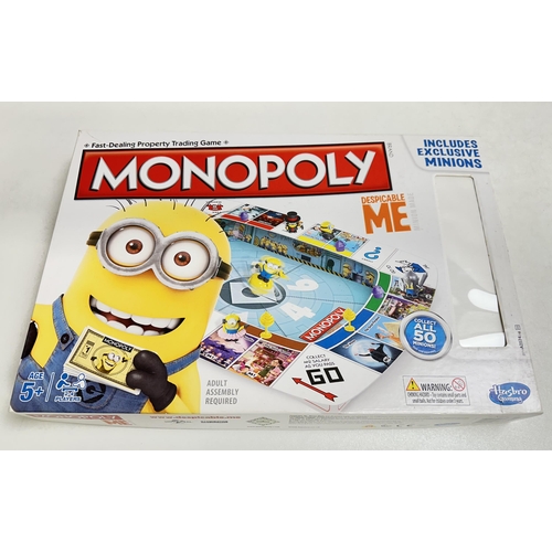 635 - 5 Various monopoly games to include Arsenal Edition, France 98, Coronation Street, Despicable me and... 