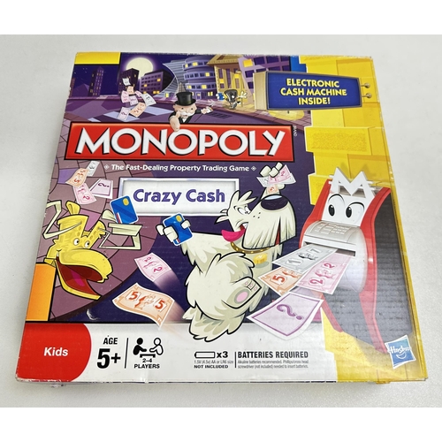 636 - 5 Various Monopoly games to include Monopoly City, U-Build Monopoly, Crazy Cash, Monopoly city and Z... 