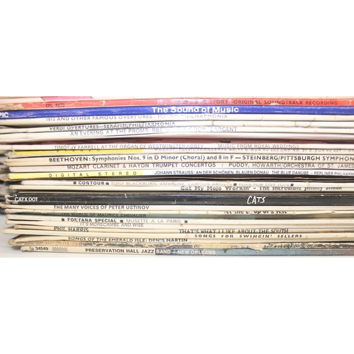 737 - Qty of assorted vintage records to inc LPs and singles, 2 signed by Rodger Whitaker etc