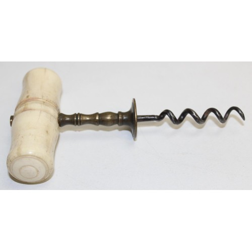 1525 - 10 assorted antique and later horn handled and other corkscrews